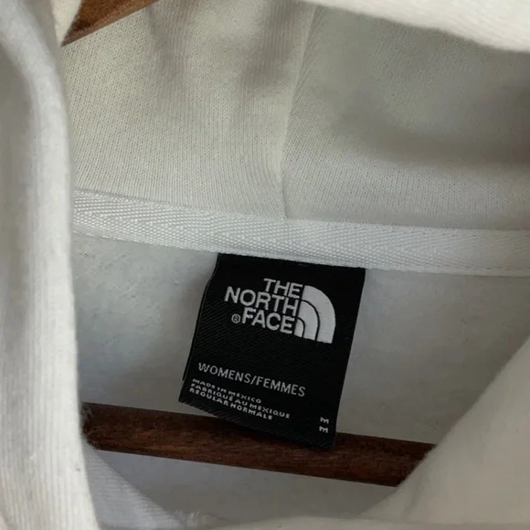 The North Face Pullover Hoodie Women’s White/Black M - Picture 6 of 6